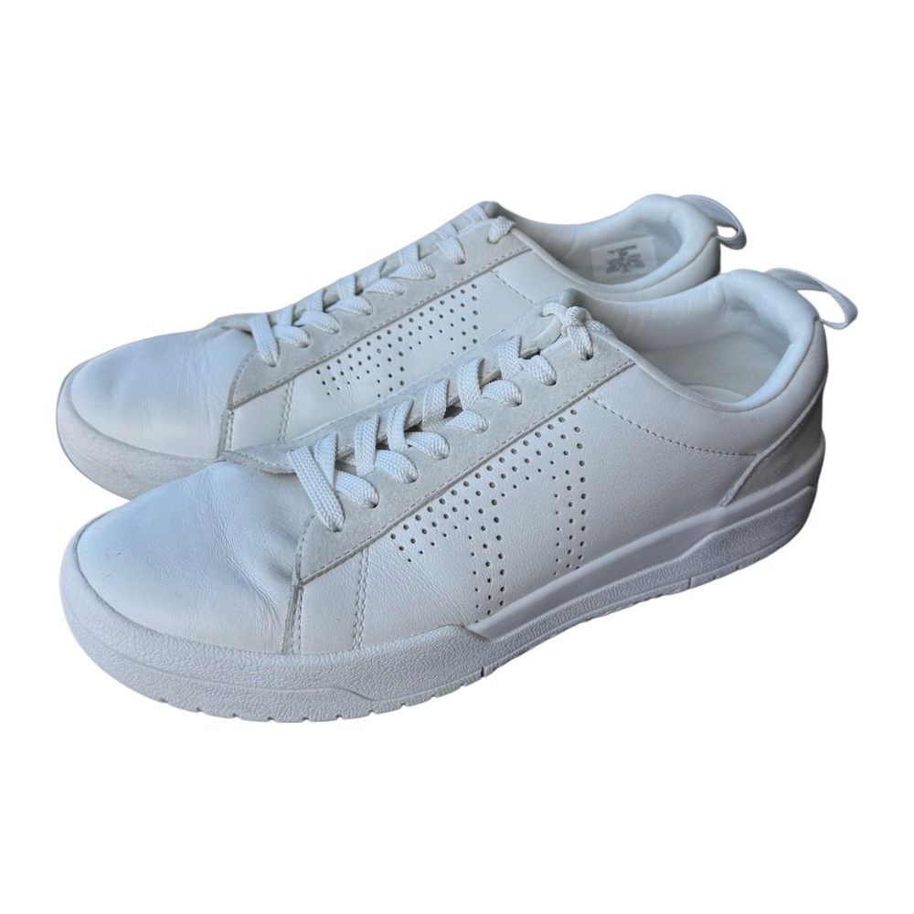 Le Tigre Women’s Tompkins 1977 White Leather Court Sneaker Athleisure Comfort - Picture 5 of 16